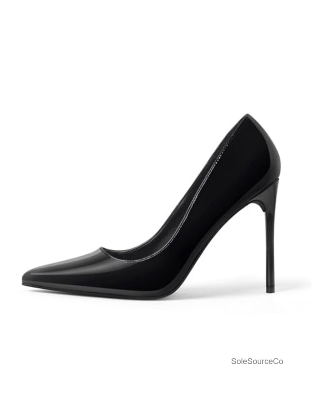 Women's 4 Inch Closed Toe High Stiletto Heels Pointed Toe Pumps